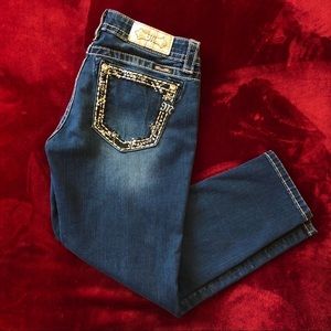 Miss Me Signature Skinny Stretch Crop Jeans